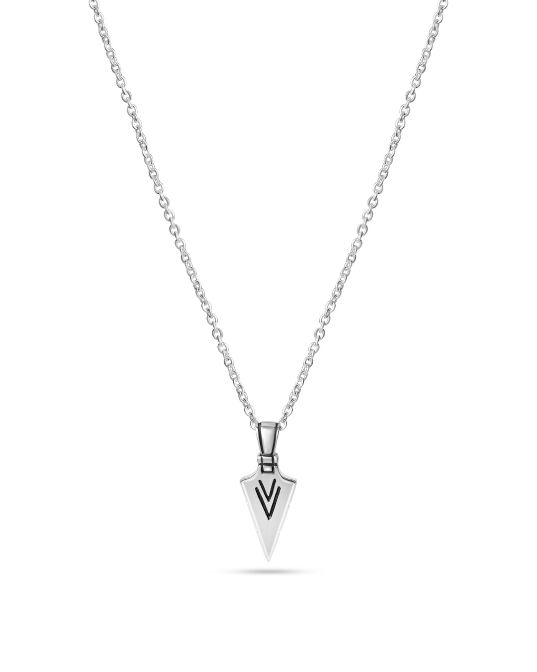 Arrowhead Pendant Necklace 925 Sterling Silver