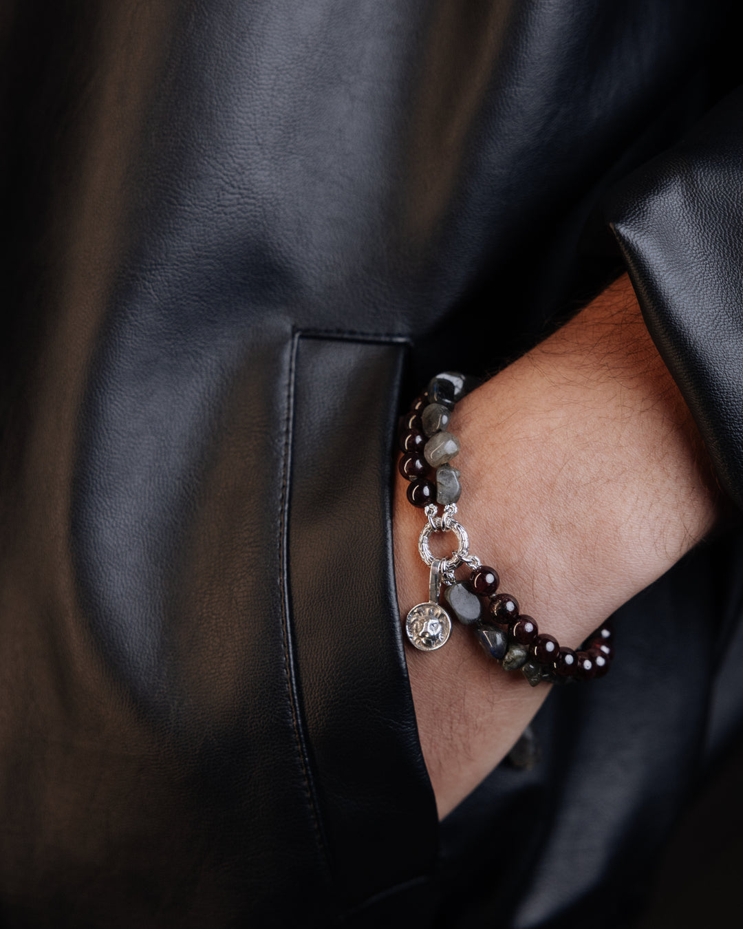 Lionheart Dual Stone Bracelet