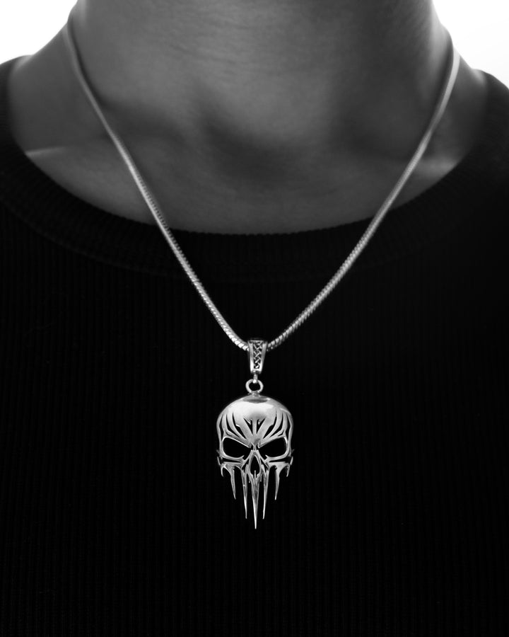 Midnight Skull Necklace