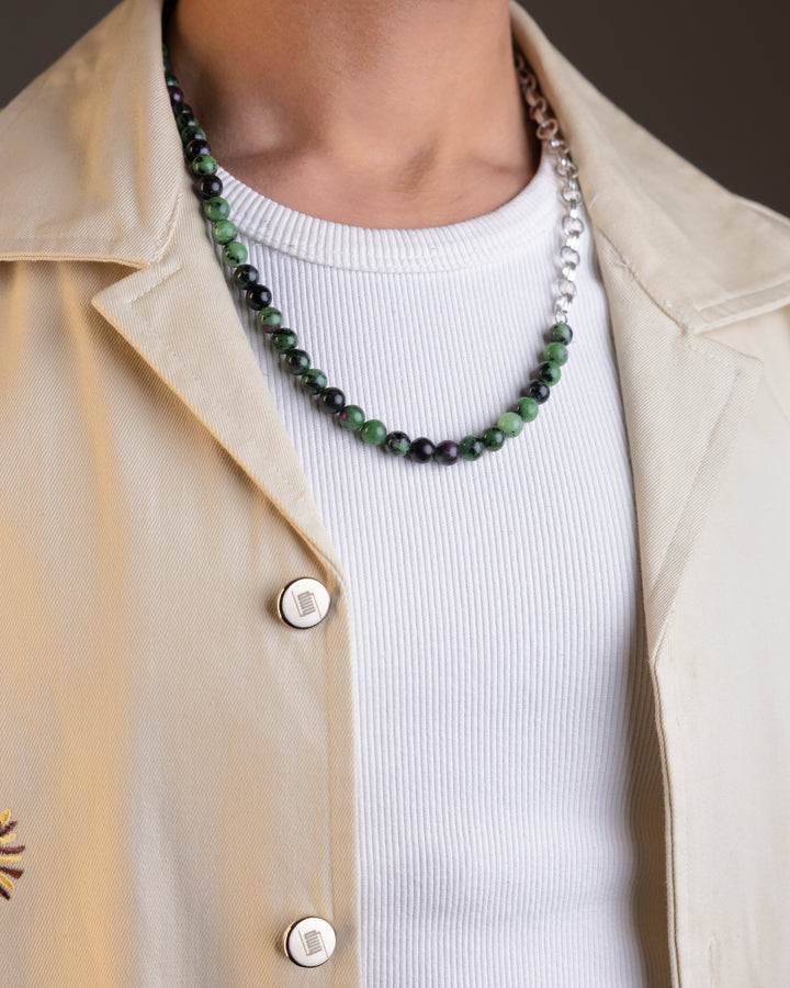 Silent Forest Zoisite Necklace