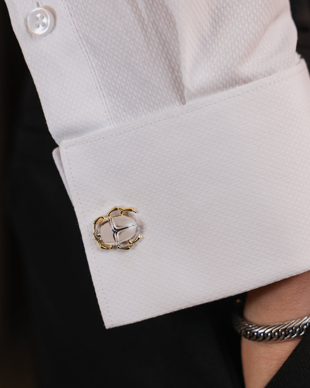 Kemet Royal Scarab Cufflink