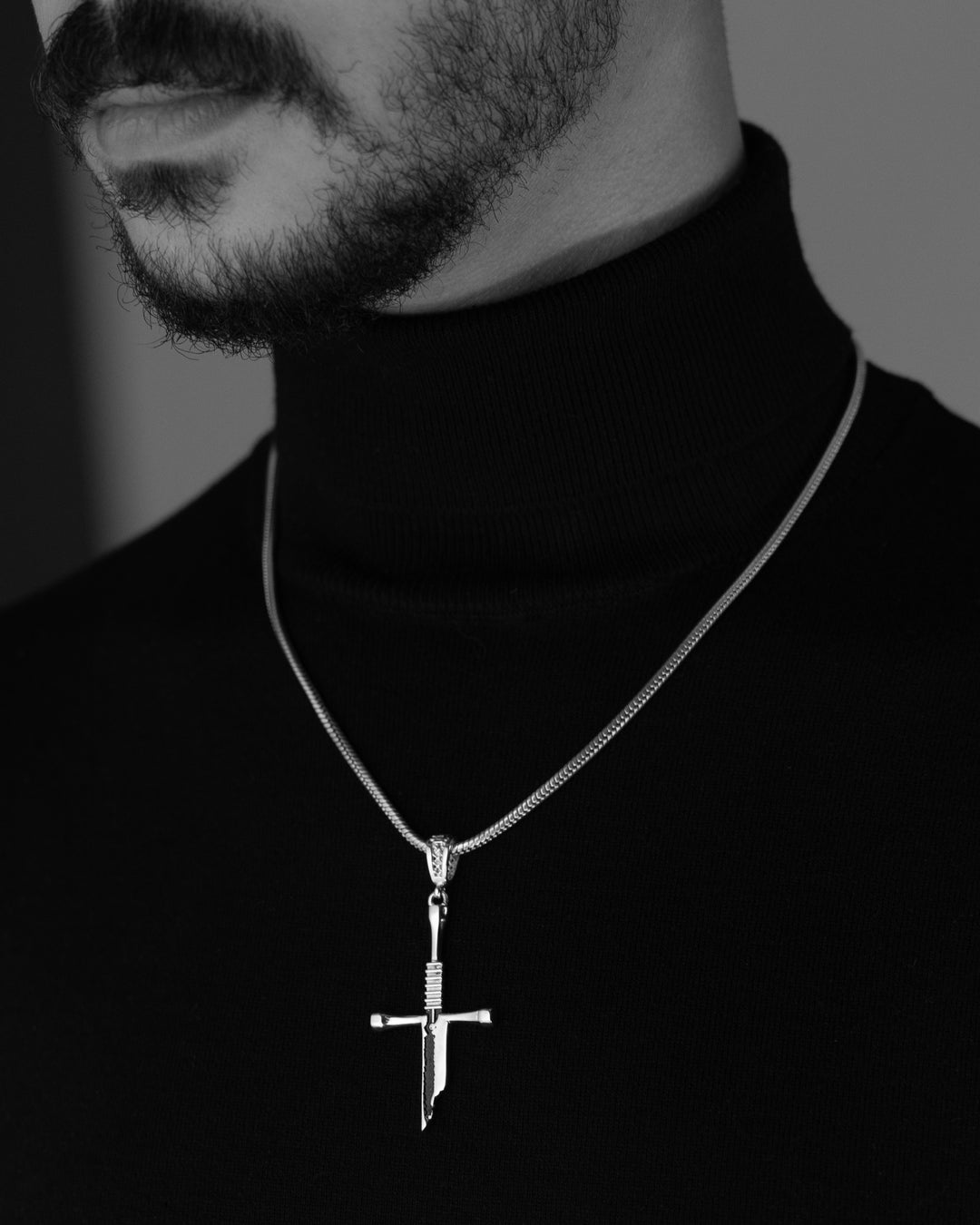 Broken Valor Sword Necklace