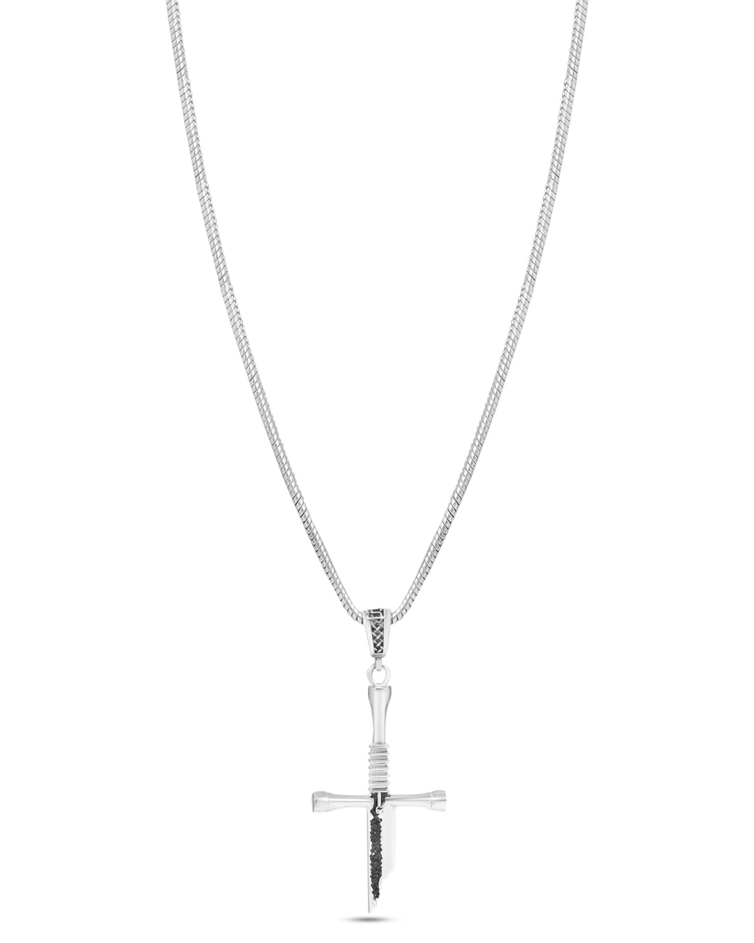 Broken Valor Sword Necklace