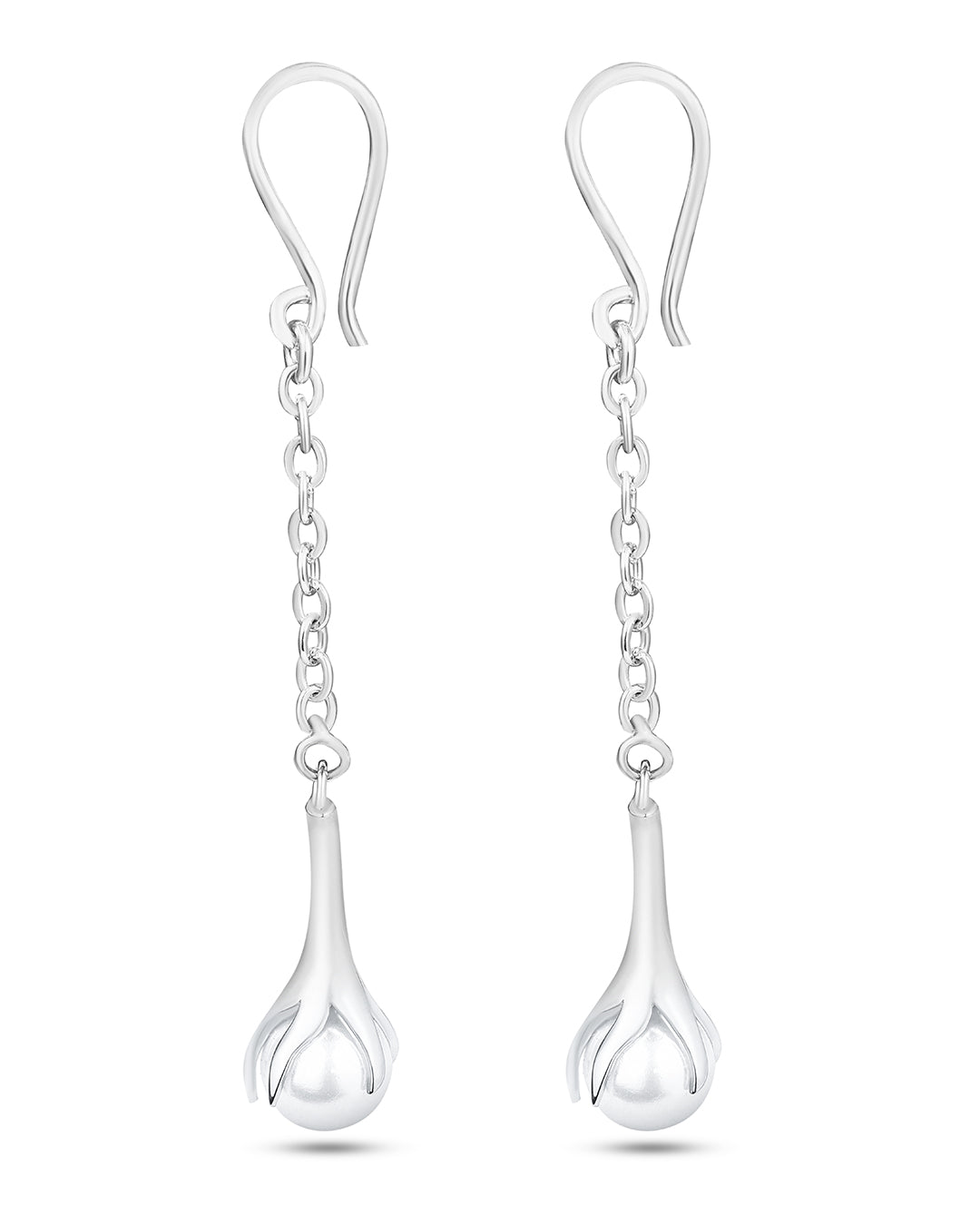 PEARL CRADLE  EARRINGS