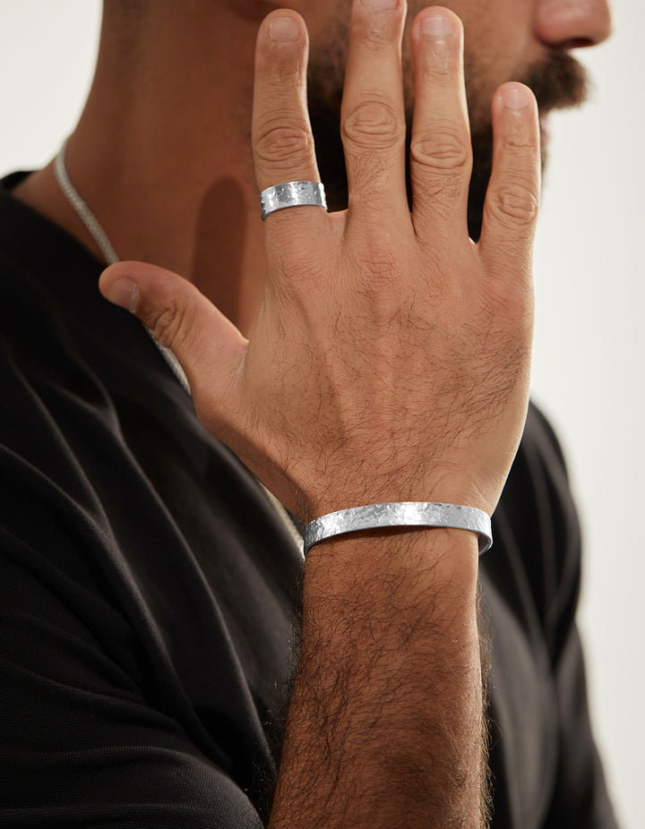 Platinum Plated Handcrafted Bracelet